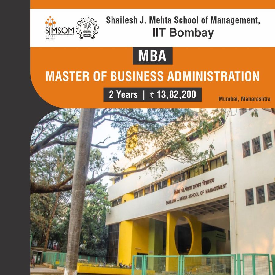 MBA at Shailesh J. Mehta School of Management, Iit Bombay, Mumbai